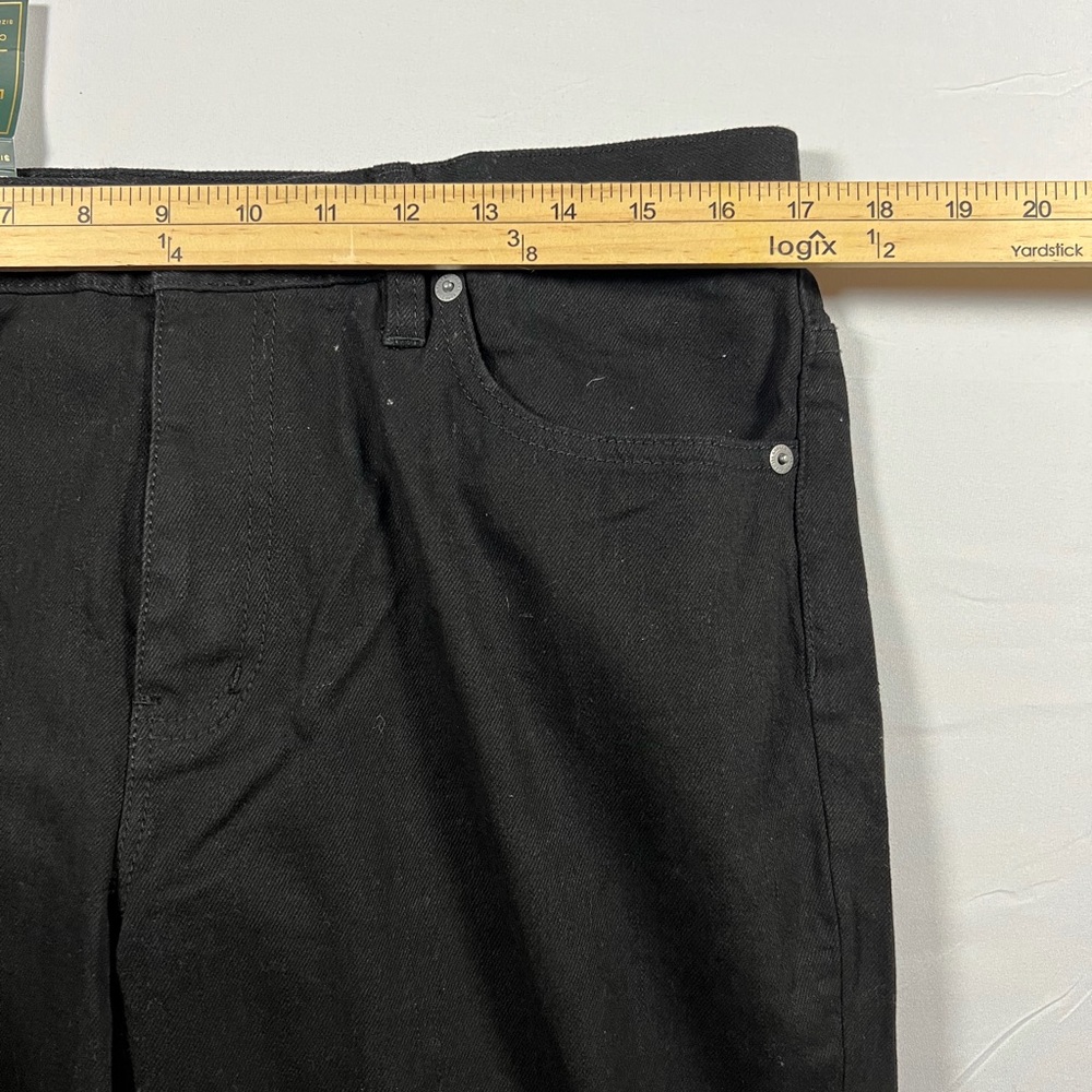 NWT Lauren Ralph Lauren Black Classic Bootcut Jeans Womens Size 14P - Picture 6 of 9